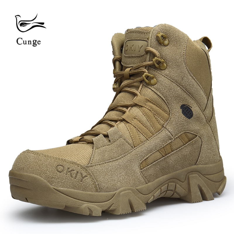 Outdoor Leather Hiking Boots