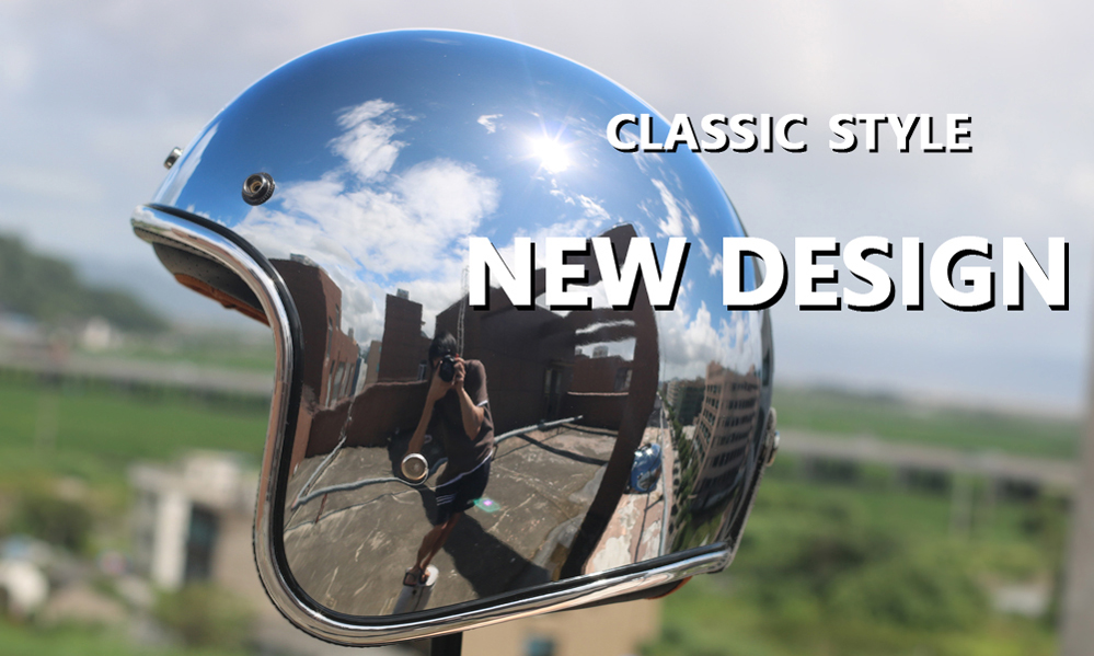 LDMET vintage motorcycle helmet jet capacetes de motociclista harley sliver chrome vespa cascos para moto cafe racer mirror LDMET vintage motorcycle helmet jet capacetes de motociclista harley sliver chrome vespa cascos para moto cafe racer mirror