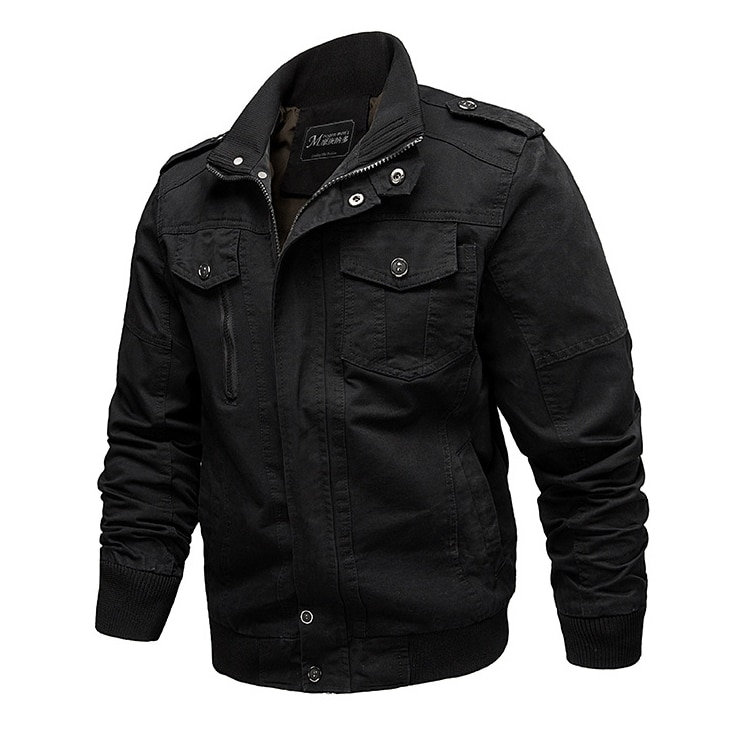 ReFire Gear Spring Air Force Pilot Military Jacket Men Cargo Tactical Bomber Jacket Male Casual Zipper Flight Cotton Coat Jacket ReFire Gear Spring Air Force Pilot Military Jacket Men Cargo Tactical Bomber Jacket Male Casual Zipper Flight Cotton Coat Jacket