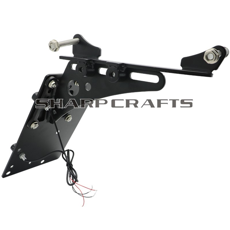 Motorcycle Side Mount License Plate