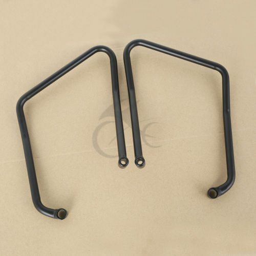 Black Saddlebag Support Brackets For Harley Sportster XL883 XL1200 2004-2016 13 Motorcycle Black Saddlebag Support Brackets For Harley Sportster XL883 XL1200 2004-2016 13 Motorcycle