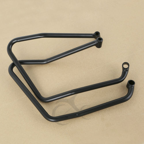 Black Saddlebag Support Brackets For Harley Sportster XL883 XL1200 2004-2016 13 Motorcycle Black Saddlebag Support Brackets For Harley Sportster XL883 XL1200 2004-2016 13 Motorcycle