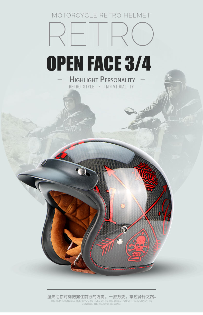 New fiberglass motorcross Vintage big size helmet ECE cetified Dual D ring Harleyn retro Motorcycle helmet gift goggles A500 New fiberglass motorcross Vintage big size helmet ECE cetified Dual D ring Harleyn retro Motorcycle helmet gift goggles A500