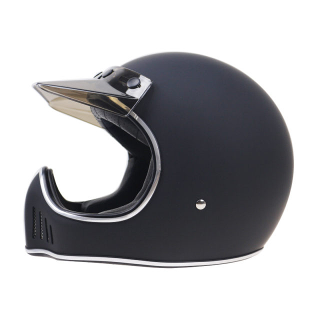 Retro style full face Helmet - DOT approved