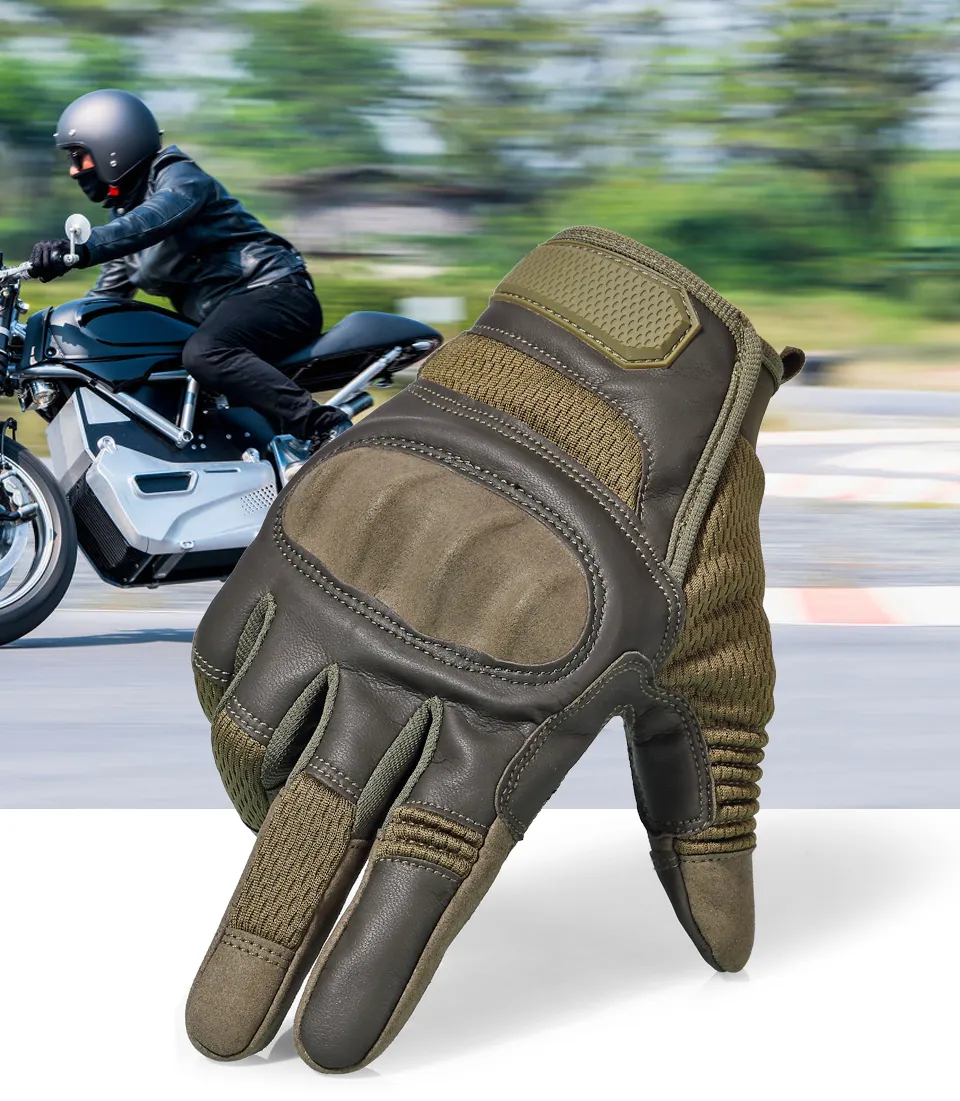 PU Leather Motorcycle Gloves PU Leather Motorcycle Gloves