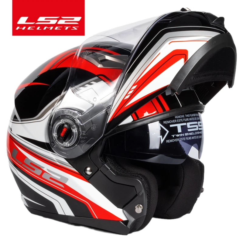 Capacete LS2 FF370 Flip up motorcycle helmet LS2 dual lens modular helmets with sun visor casco moto Capacete LS2 FF370 Flip up motorcycle helmet LS2 dual lens modular helmets with sun visor casco moto