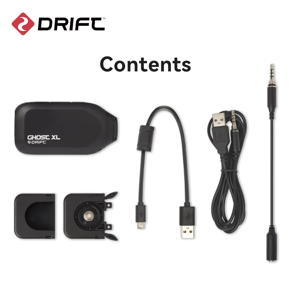 Drift Innovation Ghost XL Action Camera 1080 Full HD Video Camera with Rotating Lens and Dash Cam Mode IPX7 Waterproof Camera Drift Innovation Ghost XL Action Camera 1080 Full HD Video Camera with Rotating Lens and Dash Cam Mode IPX7 Waterproof Camera