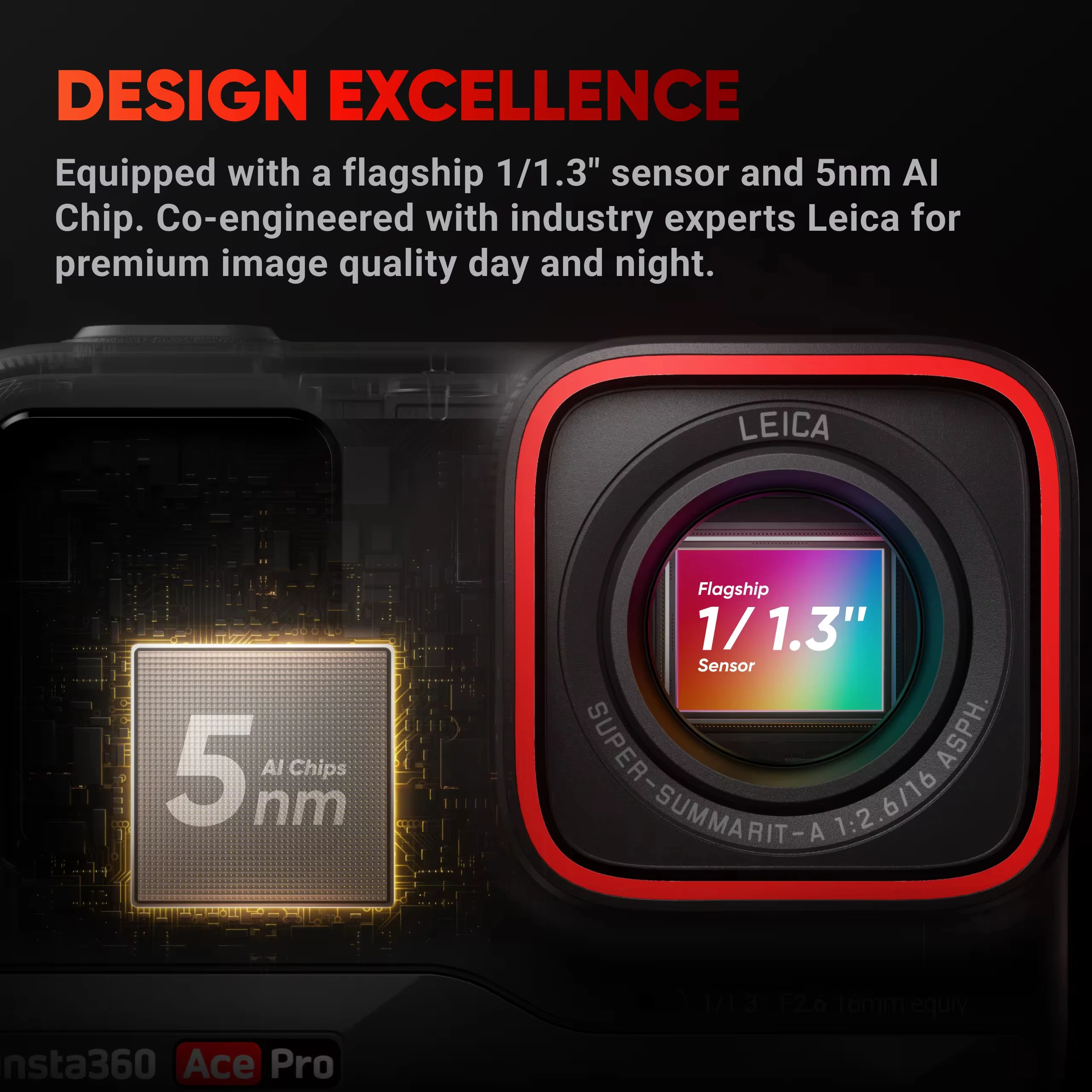 【Brand+】Insta360 Ace Pro 8K/4K Leica Action Camera, Flagship 1/1.3″ Sensor, Super Lowlight Performance, Waterproof, 【Brand+】Insta360 Ace Pro 8K/4K Leica Action Camera, Flagship 1/1.3