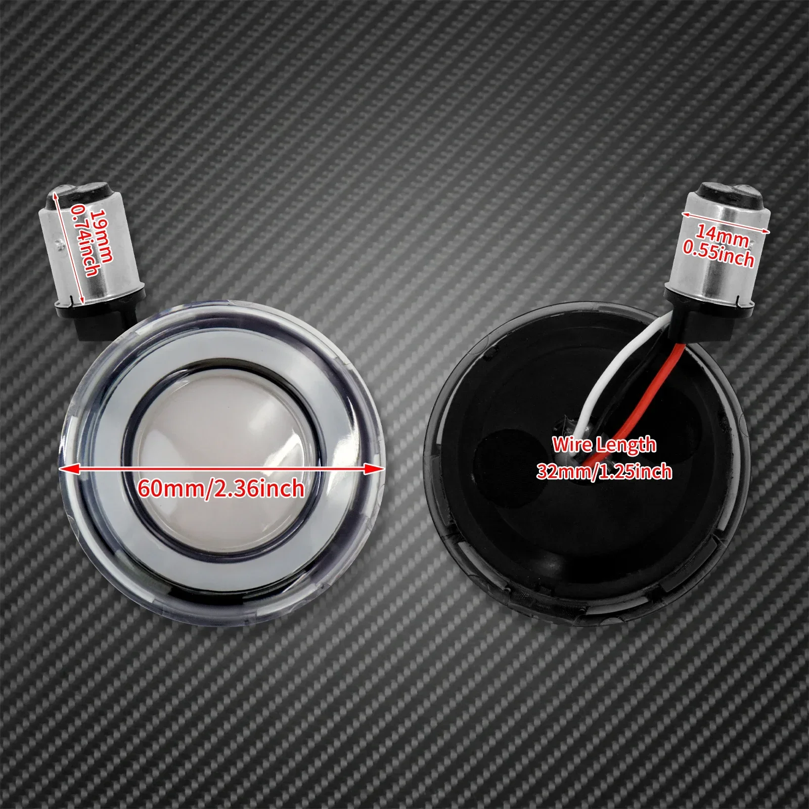 Motorcycle Turn Signal Conversions LED Panel Light 1156 1157 Bullet Style For Harley Sportster Touring Breakout Fat Boy Softail Motorcycle Turn Signal Conversions LED Panel Light 1156 1157 Bullet Style For Harley Sportster Touring Breakout Fat Boy Softail