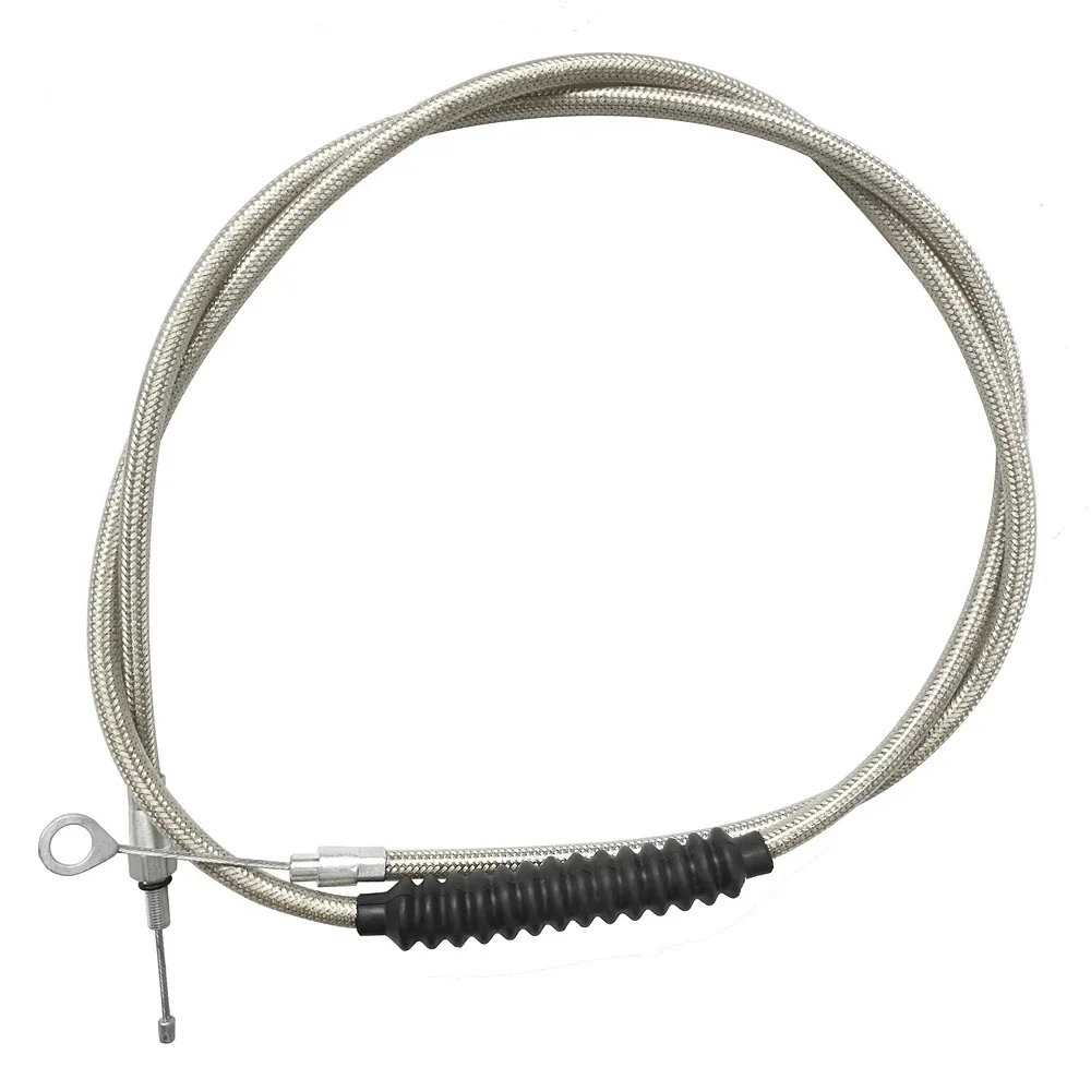 Motorcycle Braided Stainless Steel Clutch Cable for Harley Sportster / Electra Tour Glide / Road King Motorcycle Braided Stainless Steel Clutch Cable for Harley Sportster / Electra Tour Glide / Road King