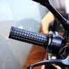 Universal 1” Motorcycle Rubber Handlebar Grips – 25/28 mm, Multiple Colors