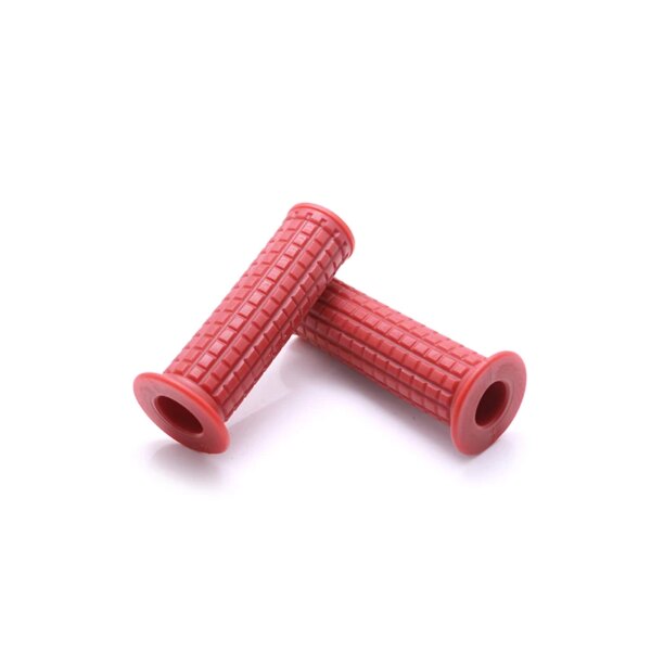 Universal 1” Motorcycle Rubber Handlebar Grips – 25/28 mm, Multiple Colors