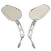 8mm Rear View Mirror Set for Harley-Davidson – Black, Chrome & Matte Black