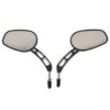 8mm Rear View Mirror Set for Harley-Davidson – Black, Chrome & Matte Black