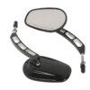 8mm Rear View Mirror Set for Harley-Davidson – Black, Chrome & Matte Black