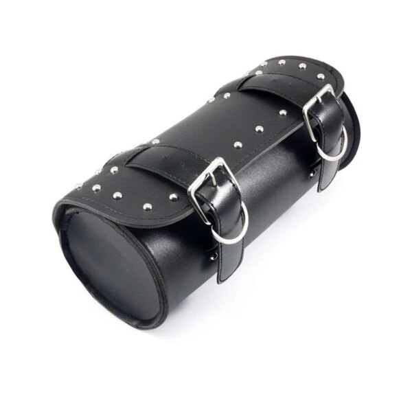 Universal Motorcycle Fork Tool Bag – PU Leather, Black or Brown