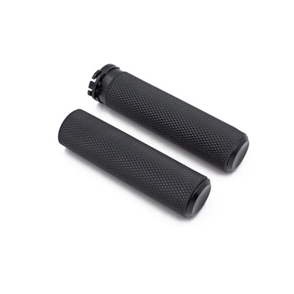 1” (25 mm) Rubber Handlebar Grips for Harley-Davidson Touring & Sportster XL883/XL1200