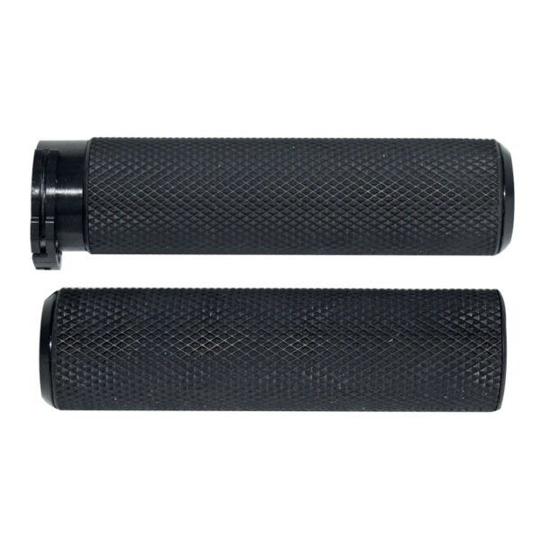 1” (25 mm) Rubber Handlebar Grips for Harley-Davidson Touring & Sportster XL883/XL1200