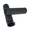 1” (25 mm) Rubber Handlebar Grips for Harley-Davidson Touring & Sportster XL883/XL1200