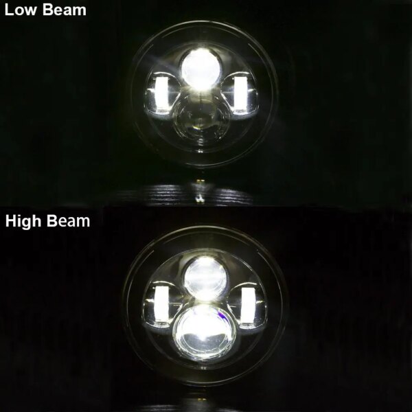 7" LED Headlight & 4.5" Passing Lights for Harley-Davidson Touring