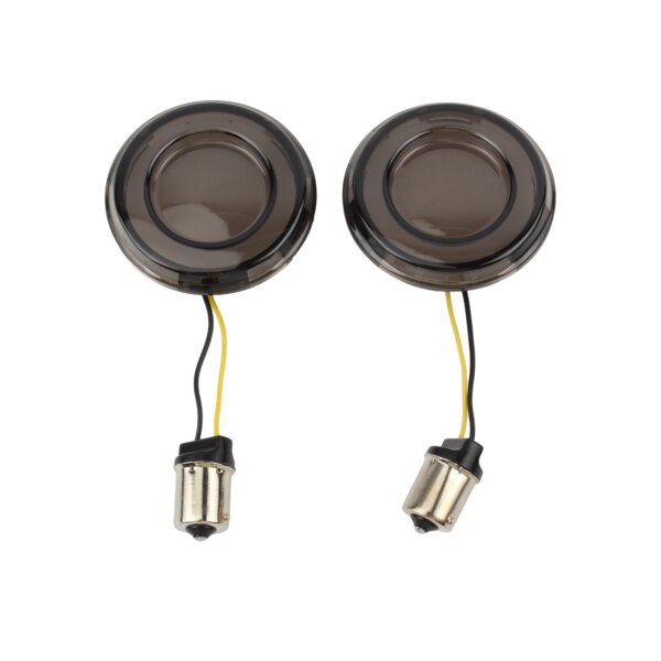 LED Turn Signal Inserts for Harley-Davidson – 1156 / 1157, Smoked Lens