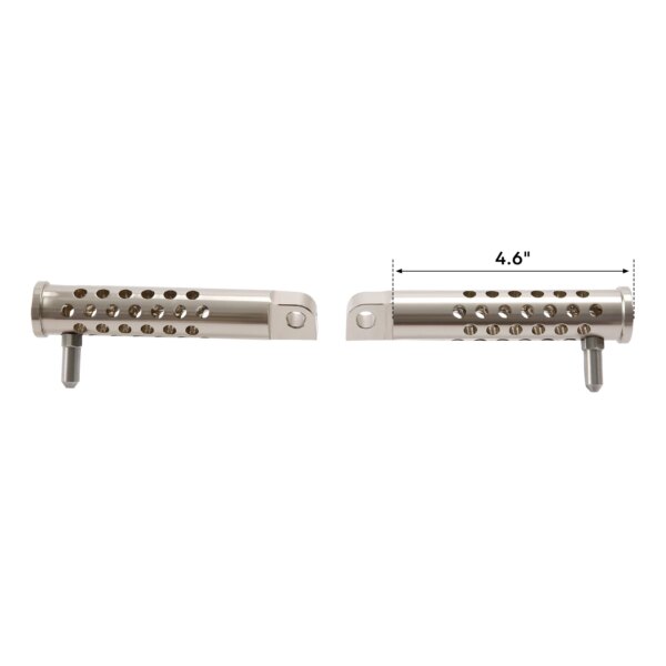 Motorcycle Foot Pegs Footrest For Harley Sportster XL883L 2007-2010 XL883N XL1200N 2007-later
