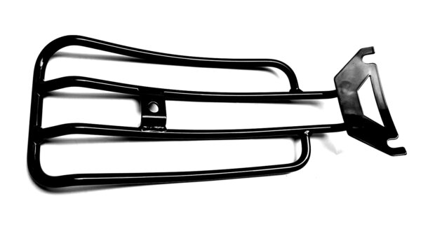 896-0jnsjg.jpg Solo Seat Luggage Rack for Harley Touring / Road King 1997–2022 – Chrome / Gloss Black